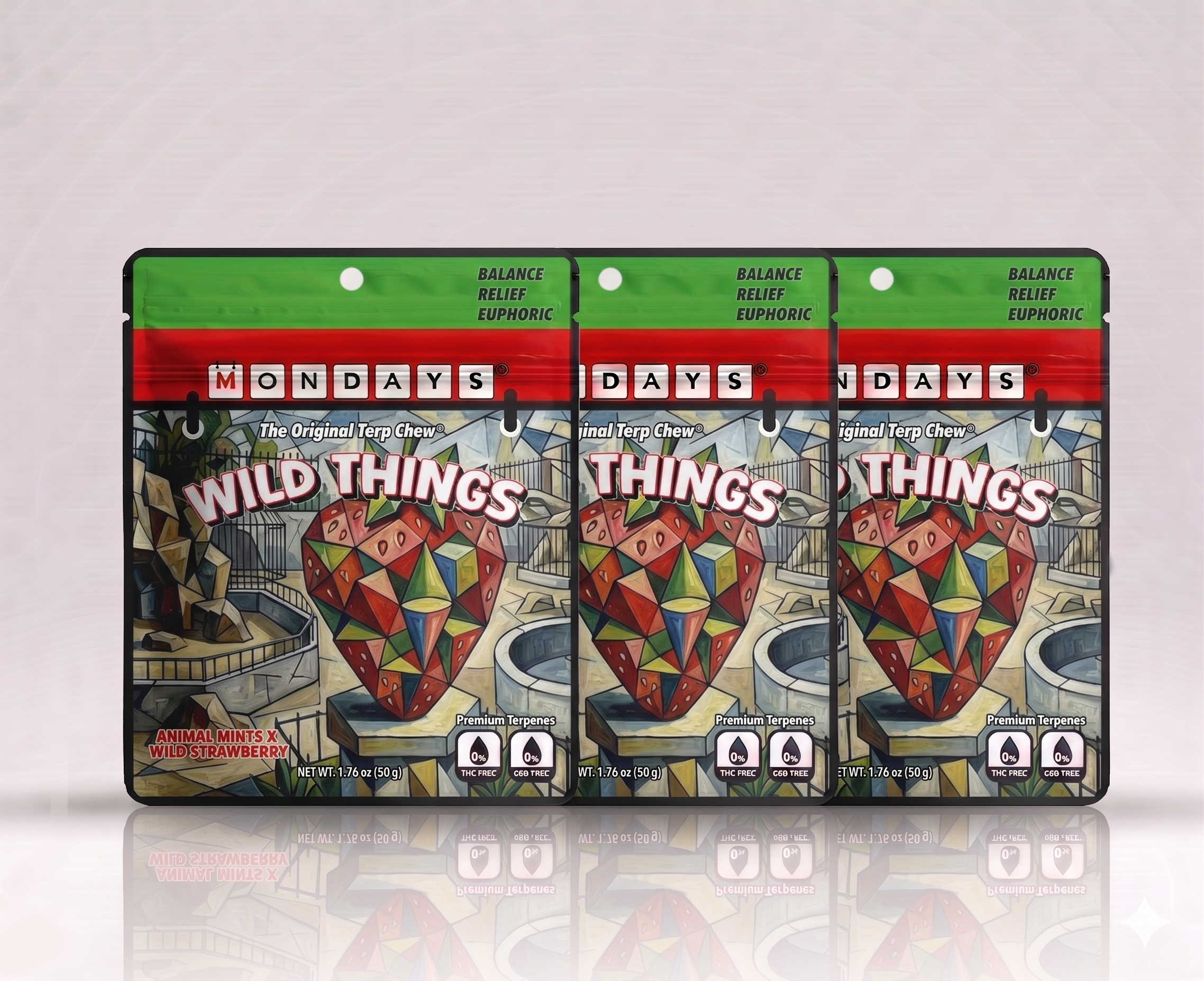 Wild Things hemp taffy 3-pack