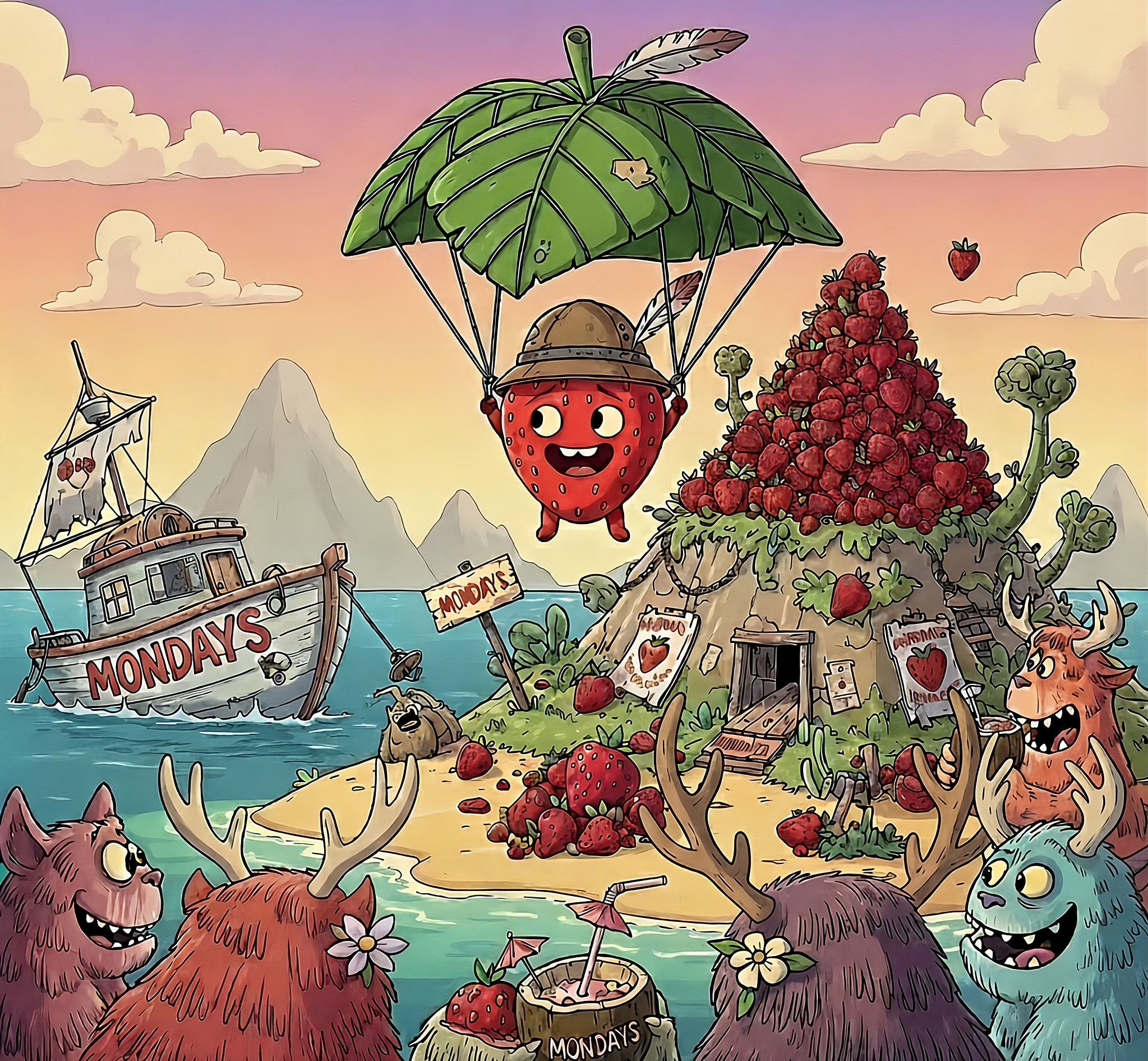 Wild Strawberry MONDAYS Terp Chew