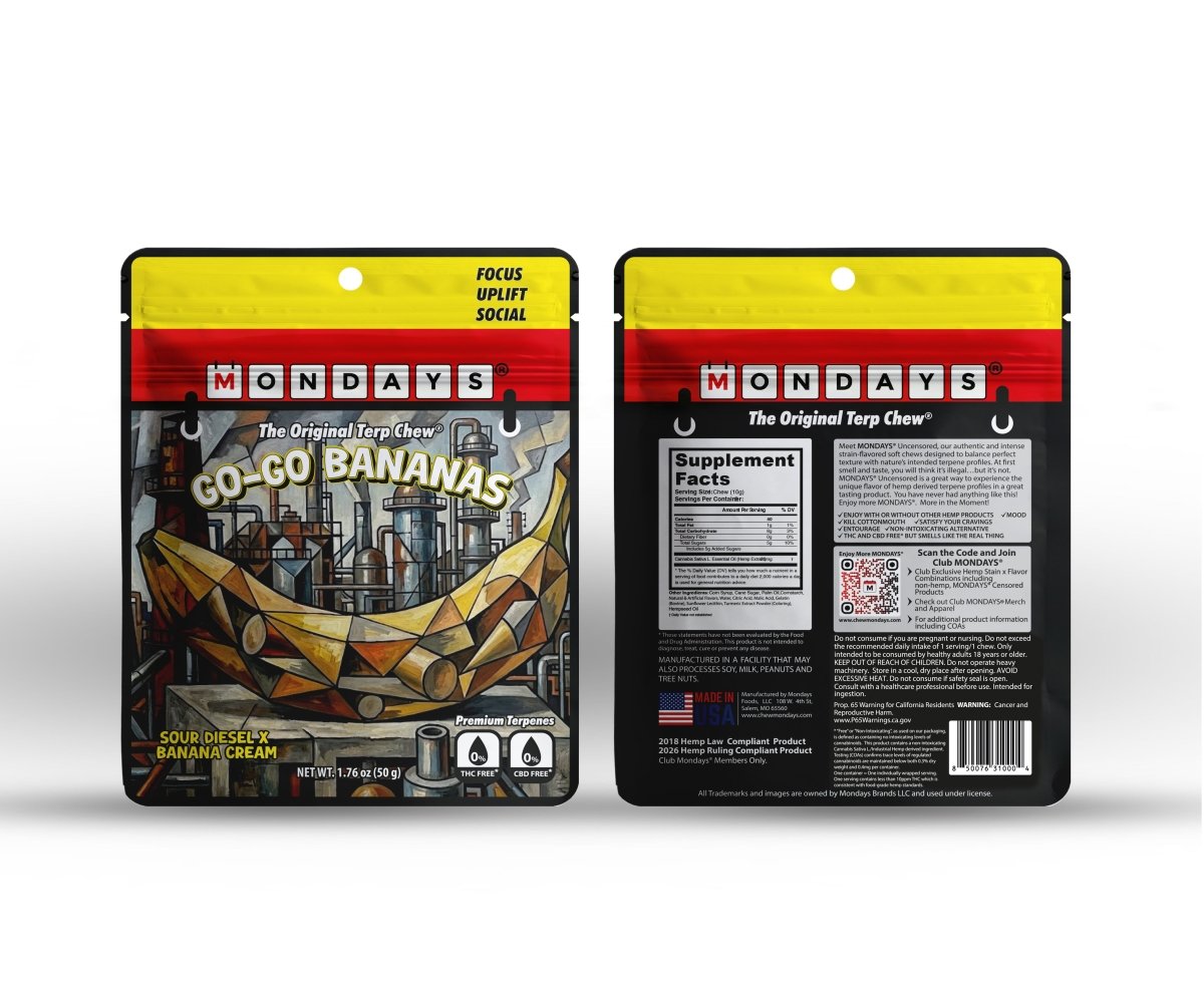 Go - Go Bananas - Wholesale (40 bags) - Enjoy More MONDAYS