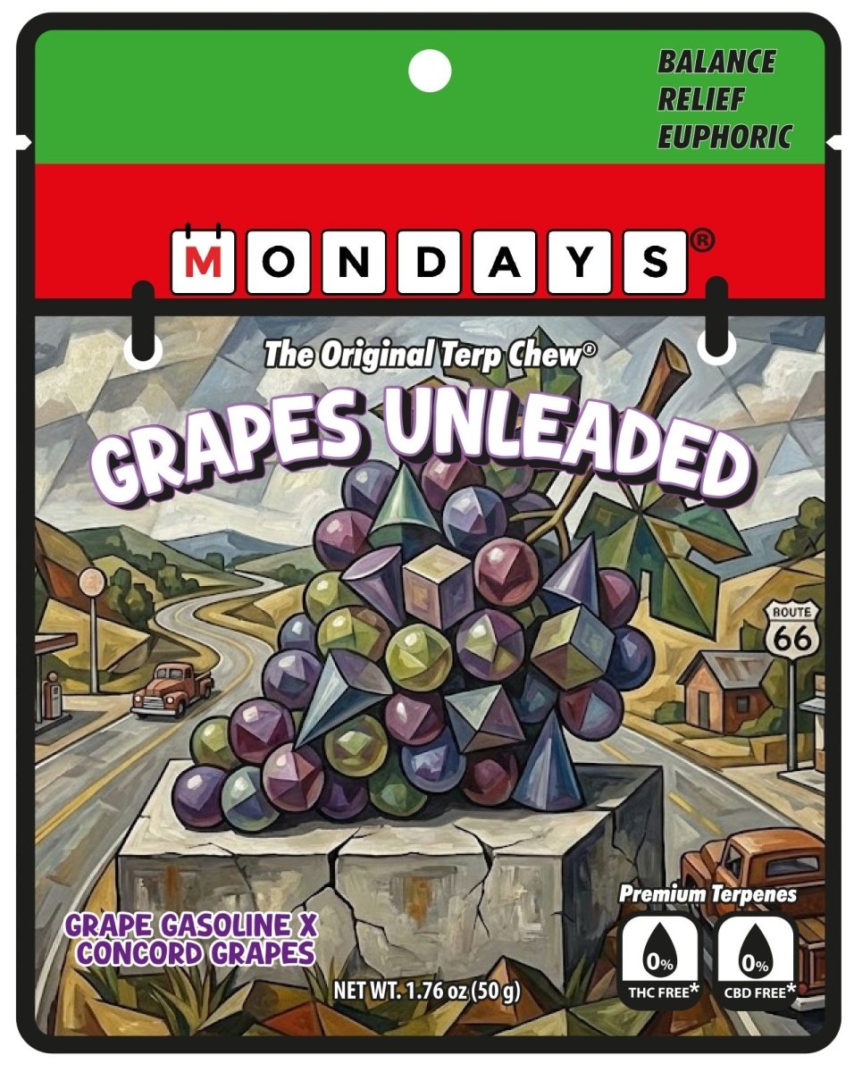 Grapes Unleaded | Grape Gasoline Taffy Chews | MONDAYS