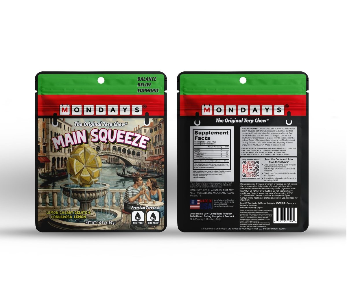 Main Squeeze - Wholesale (40 bags) - Enjoy More MONDAYS