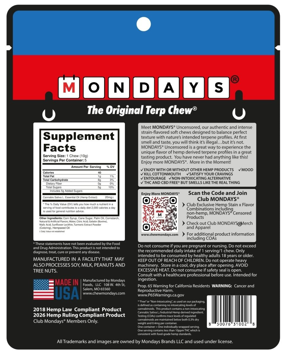 Pound Town - Wholesale (40 bags) - Enjoy More MONDAYS