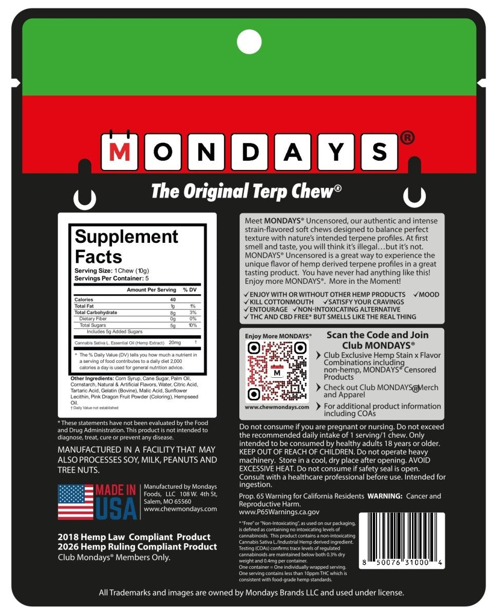 Wild Things - Wholesale (40 bags) - Enjoy More MONDAYS